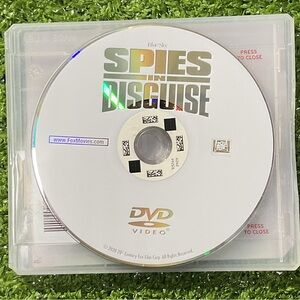 Blue Sky Spies in Disguise Animated Movie DVD